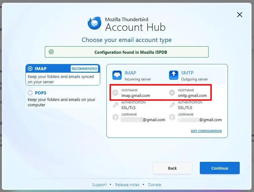 What Is an Email Hostname?, How to Configure Your Email Client (Mozilla Thunderbird) 3