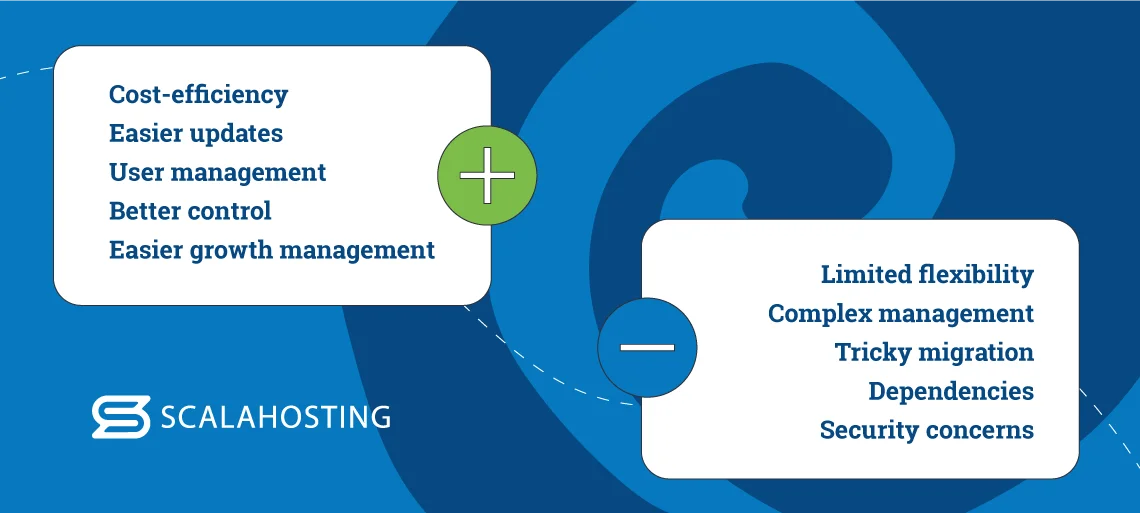 Drupal Multisite Hosting: Pros, Cons, and Best Practices, Pros and Cons of Using Drupal Multisite