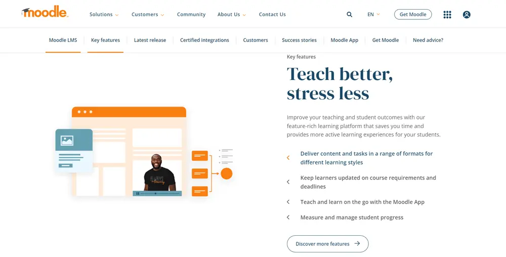 Moodle vs Drupal for Education Platforms, Moodle Overview