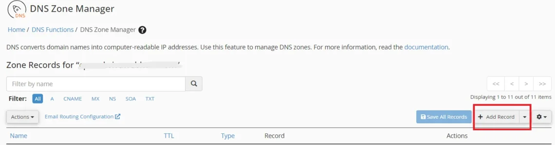 cPanel DNS Management: Beginner’s Guide, How to Create New DNS Records
