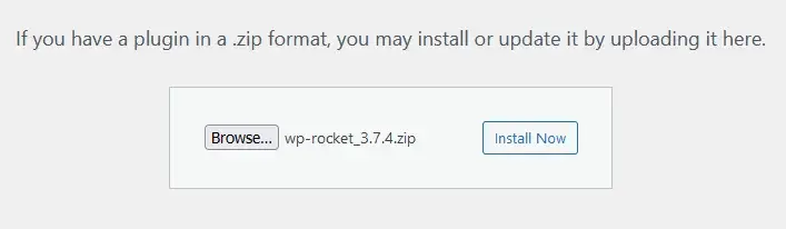 WP Rocket: Boost WordPress Speed (Full Review), How to Install WP Rocket 4