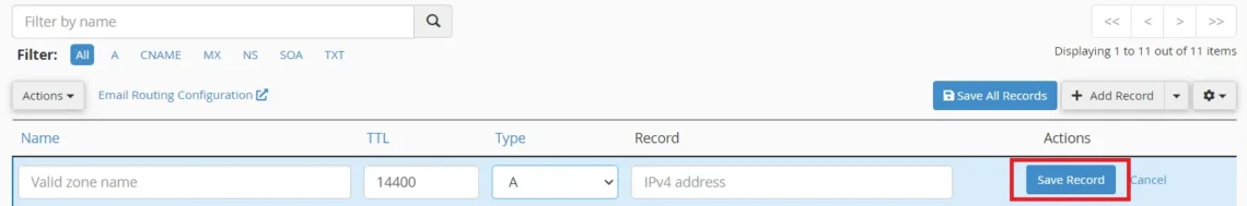 cPanel DNS Management: Beginner’s Guide, How to Create New DNS Records 3